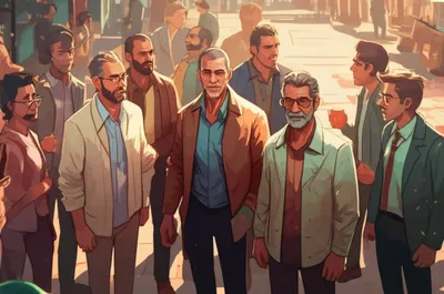 Illustration hombres