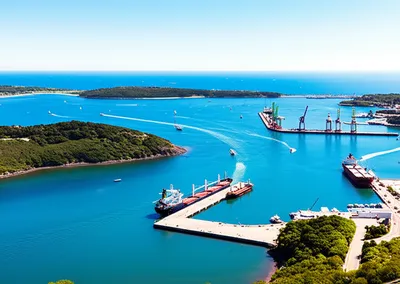 Illustration harbor - Image 1