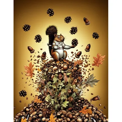 Illustration nutty - Image 1