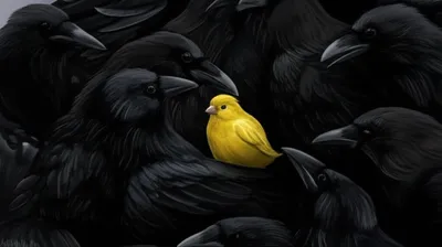 Illustration outnumbered