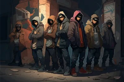 Illustration hoods - Image 1