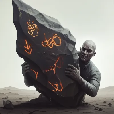 Illustration swear - Image 1