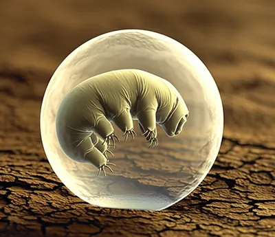 Illustration cryptobiotic