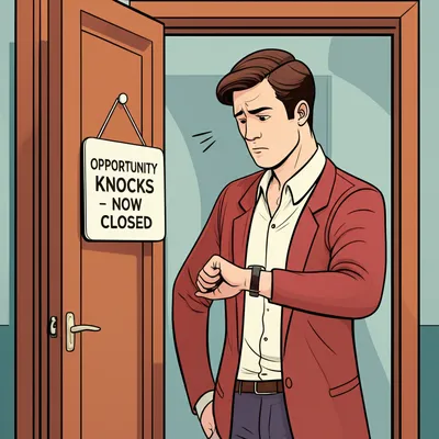 Illustration tardiness - Image 1