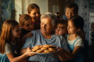 Illustration aunt - Image 1