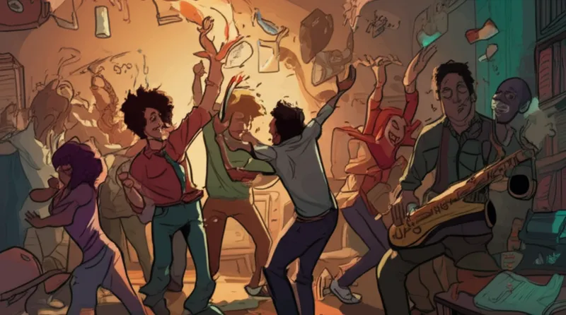 Visuelle Illustration von wilder: Ausgelassen, ungezügelt, wild - Bild 1