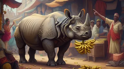 Illustration pachyderms - Image 1