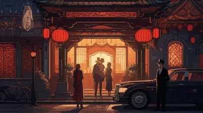 Illustration brothels