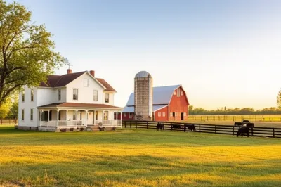 Illustration farmstead - Image 1