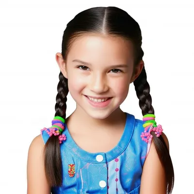 Illustration pigtails - Image 1