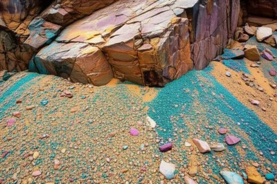 Illustration granulates