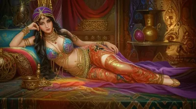 Illustration odalisque - Image 1