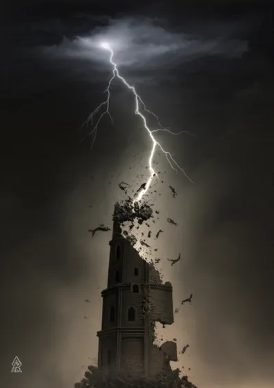 Illustration towers - Image 1