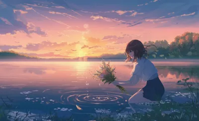 Illustration lake - Image 1