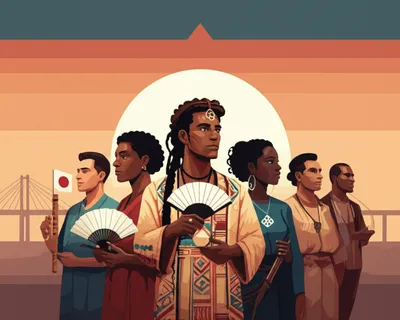 Illustration nationalities - Image 1