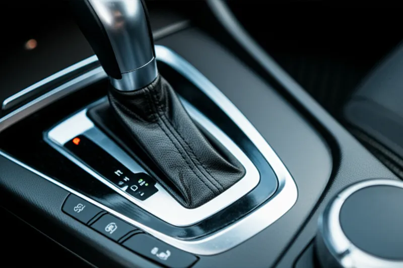 Visual illustration for the word "automatic" - A car with automatic transmission.