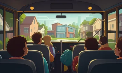 Illustration buses - Image 1