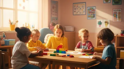 Illustration preschool - Image 1