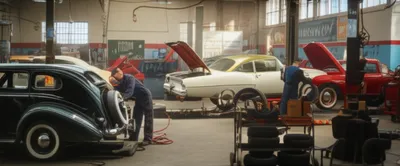 Illustration garage - Image 1