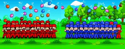 Illustration skirmished