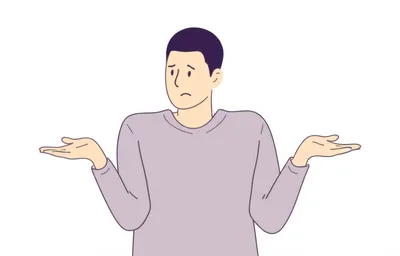 Illustration shrug - Image 1