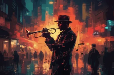 Illustration jazzed - Image 1