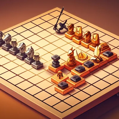 Illustration castling - Image 1