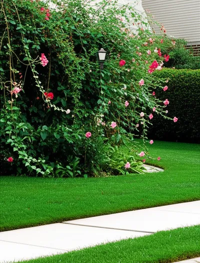 Illustration overgrowing