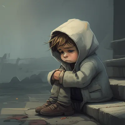 Illustration hugging