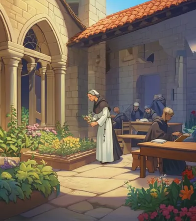 Illustration abbatial - Image 1