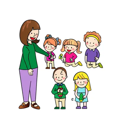 Illustration kindergartener - Image 1