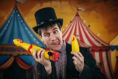 Illustration waggish