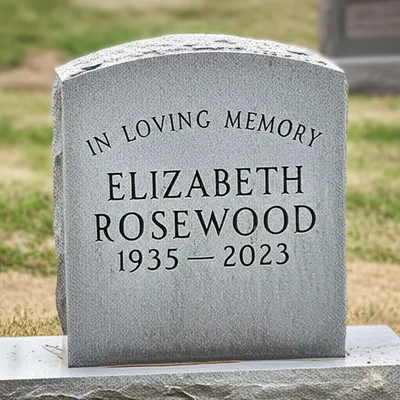 Illustration tombstone - Image 1