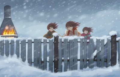 Illustration windbreak - Image 1