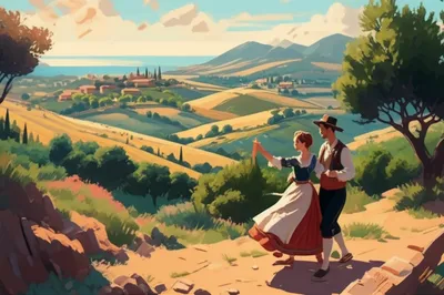 Illustration siciliano - Image 1