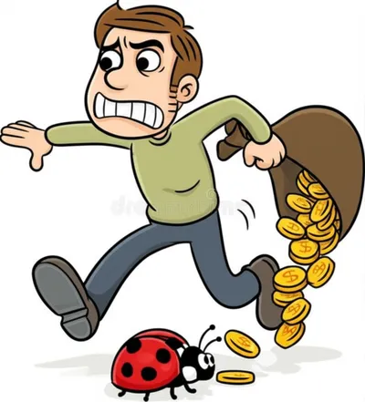 Illustration beggars - Image 1