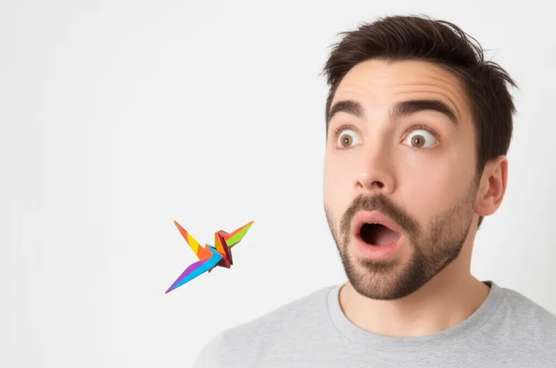 Illustration visuelle du mot « surprised » - Surprendre