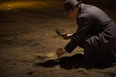 Illustration gumshoe - Image 1