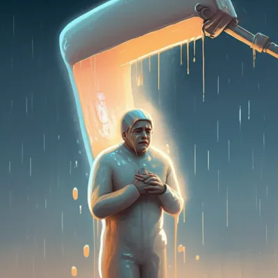 Illustration overcoat - Image 1