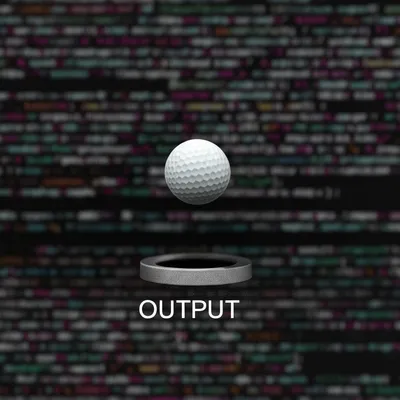 Illustration golfing - Image 1