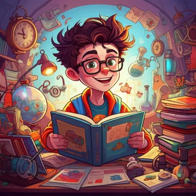 Illustration nerdy - Image 1