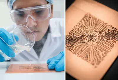 Illustration etching