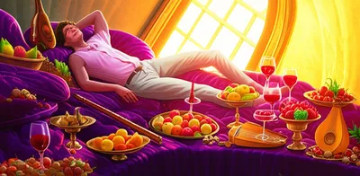 Illustration hedonist - Image 1