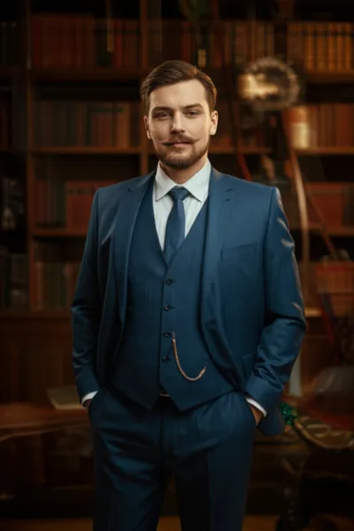 Illustration portly - Image 1