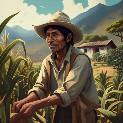 Illustration campesino