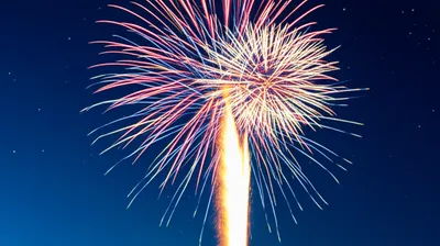 Illustration skyrocket