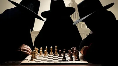 Illustration conspiring