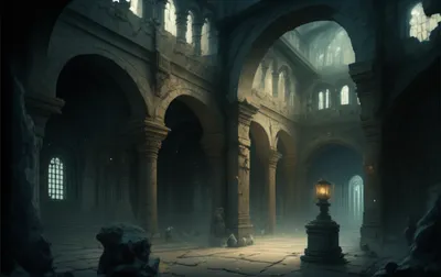 Illustration mausoleum - Image 1