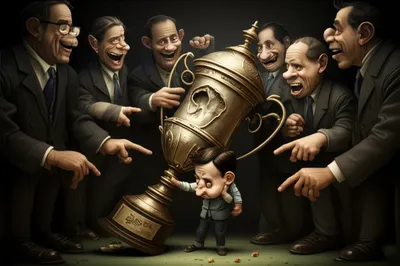 Illustration knocking - Image 1