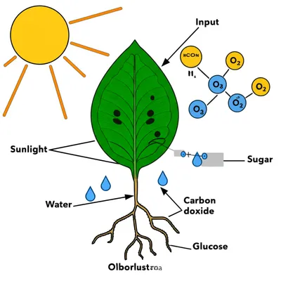 Illustration photosynthesis